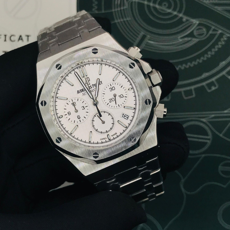 AUDEMARS PIGUET Royal Oak Offshore Chronograph 3 Dailer Half White Base