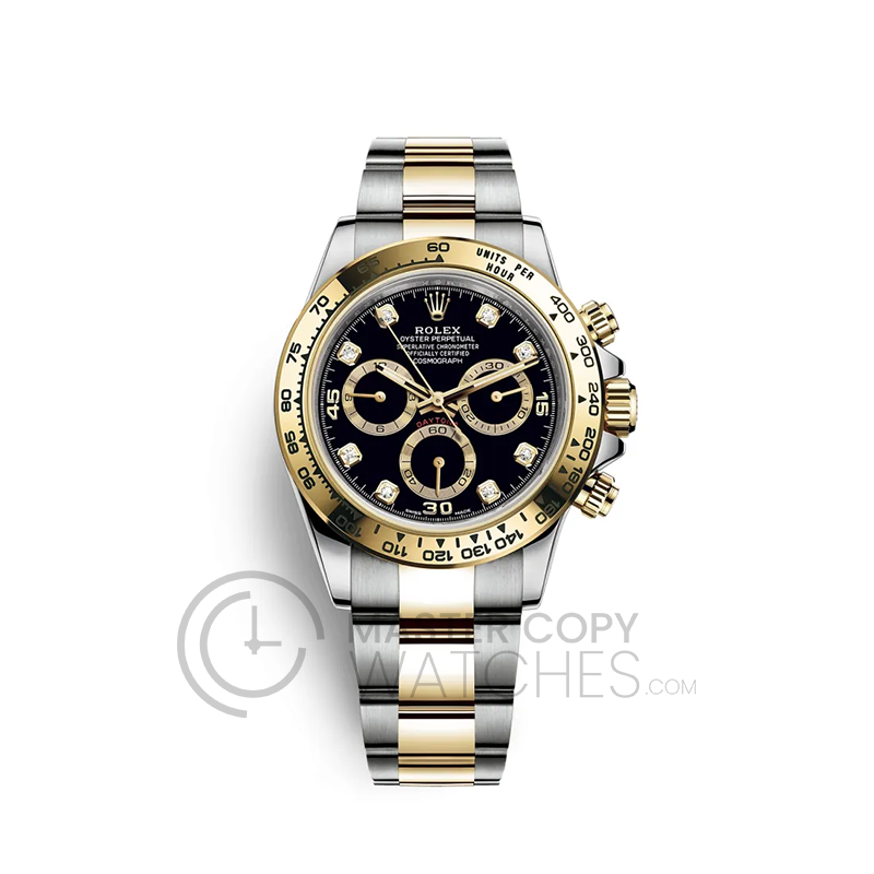 Rolex 116503 Daytona Black Set With Diamonds